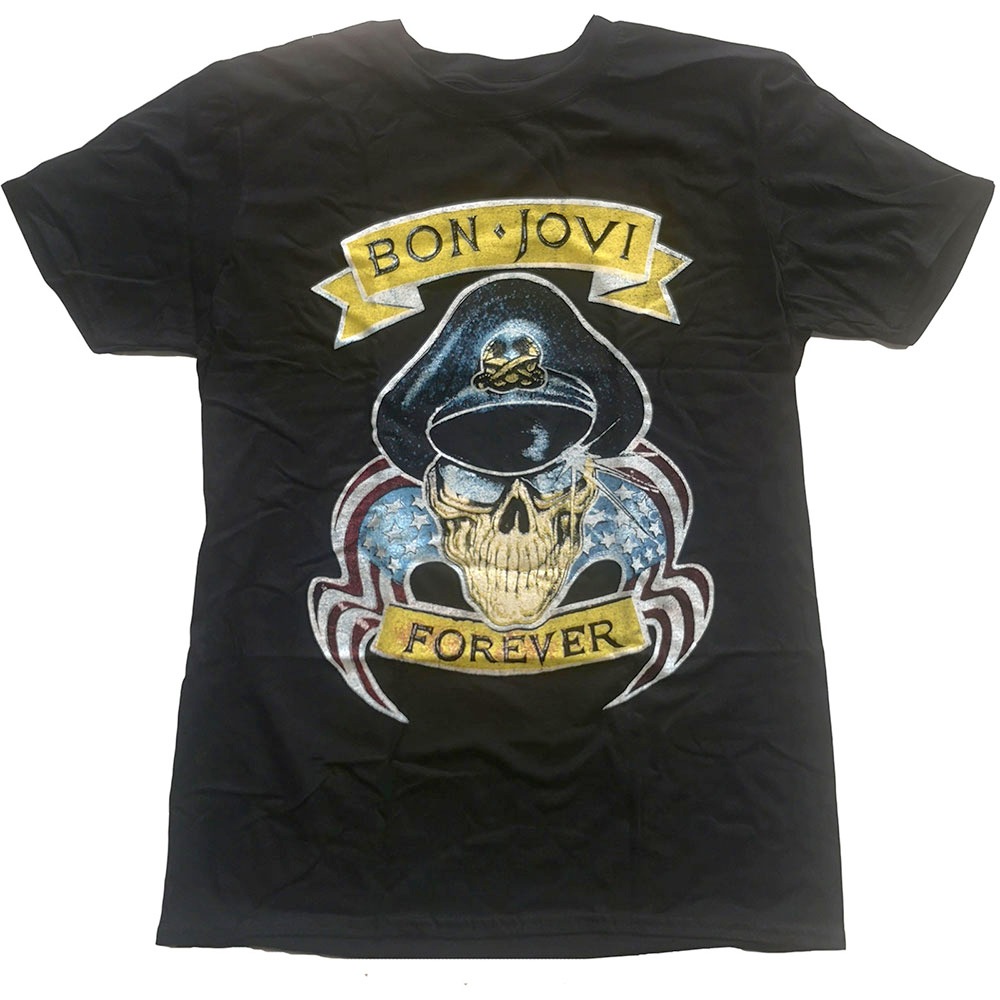 Bon Jovi - Forever Heren Tshirt - Zwart